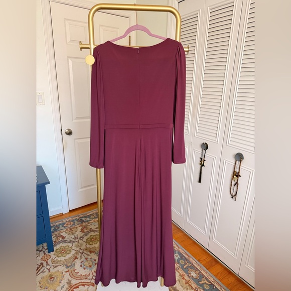 Mac Duggal dress in a mauve size 10 - Picture 3 of 17